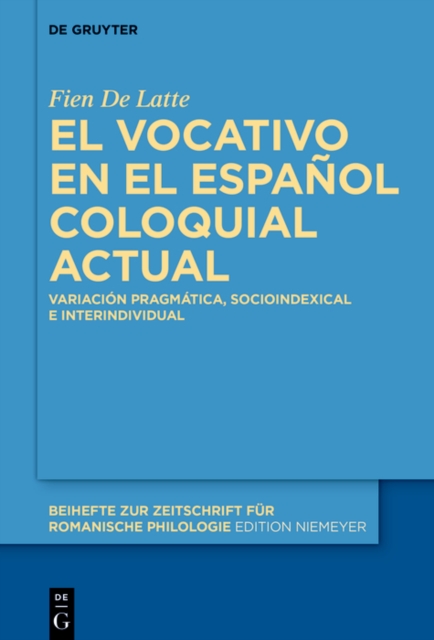 vocativo en el espanol coloquial actual
