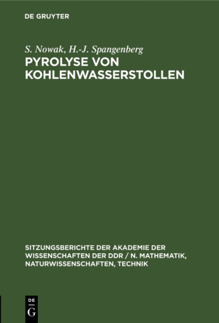 Pyrolyse von Kohlenwasserstollen