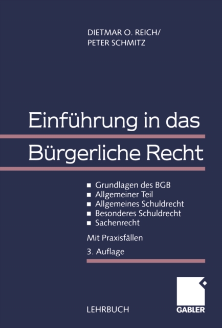 Einführung in das Bürgerliche Recht