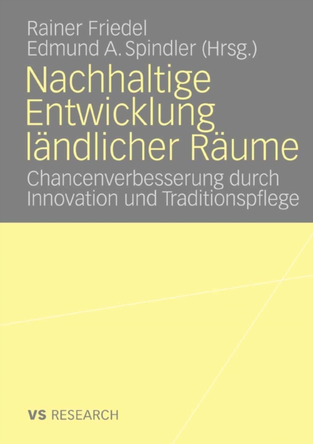 Nachhaltige Entwicklung ländlicher Räume