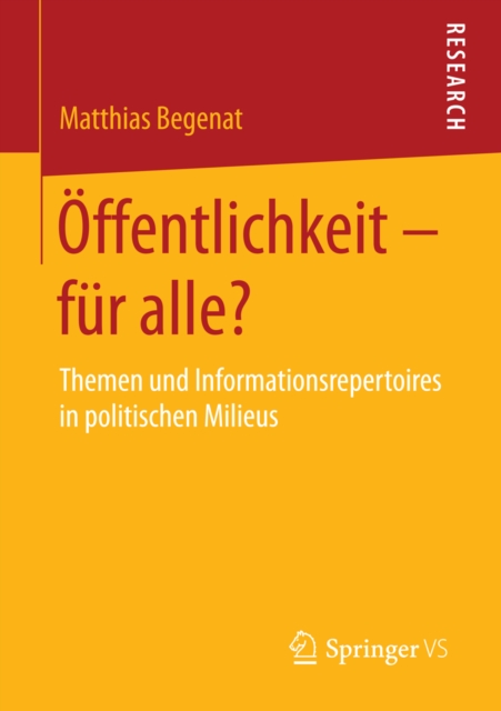 Öffentlichkeit – für alle?