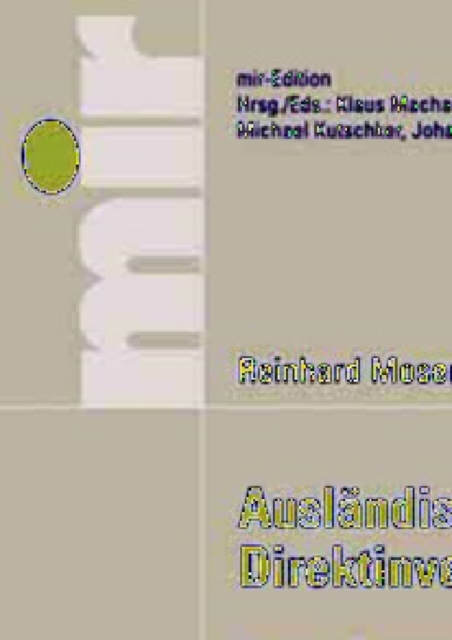 Ausländische Direktinvestitionen: