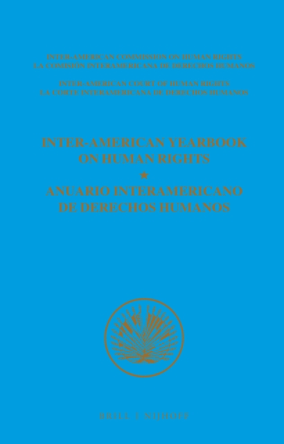 Inter-American Yearbook on Human Rights / Anuario Interamericano de Derechos Humanos, Volume 6 (1990)