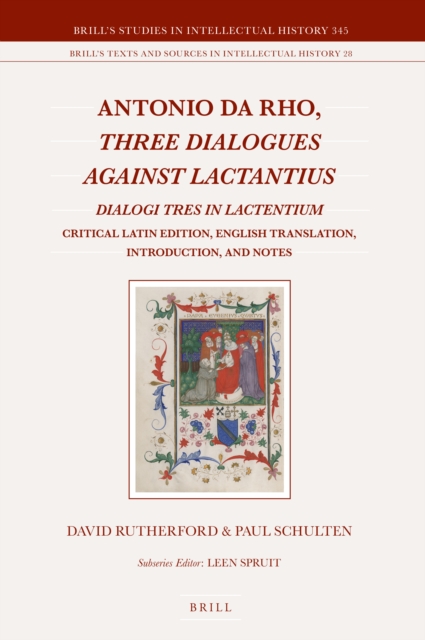 Antonio da Rho, Three Dialogues against Lactantius