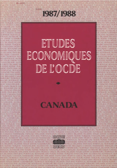 Etudes economiques de l'OCDE : Canada 1988
