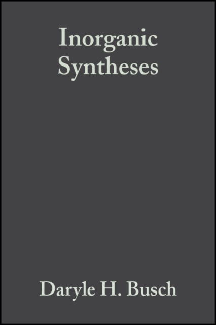 Inorganic Syntheses, Volume 20