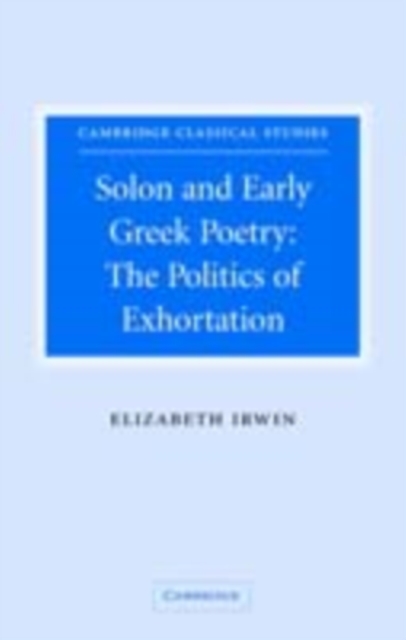 Solon and Early Greek Poetry