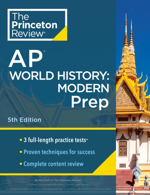 Princeton Review AP World History: Modern Prep, 5th Edition