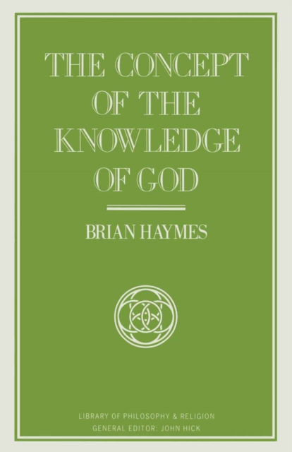 Concept Of The Knowledge Of God