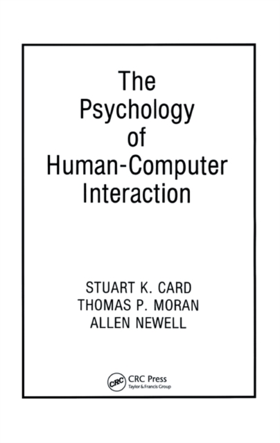 Psychology of Human-Computer Interaction