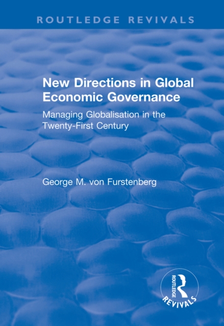 New Directions in Global Economic Governance