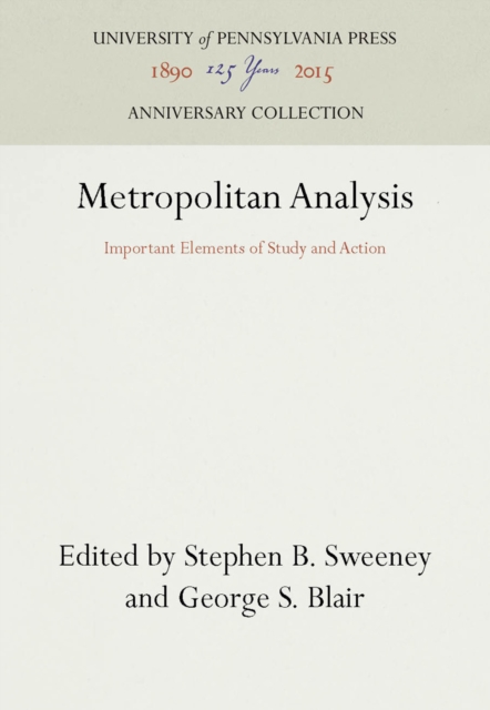Metropolitan Analysis
