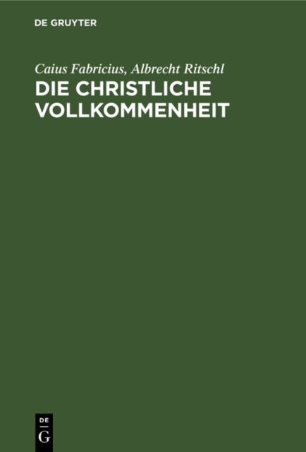 Die christliche Vollkommenheit