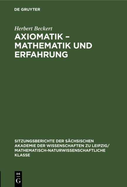 Axiomatik - Mathematik und Erfahrung
