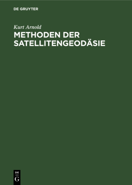 Methoden der Satellitengeodasie