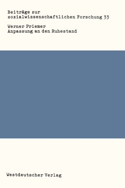 Anpassung an den Ruhestand