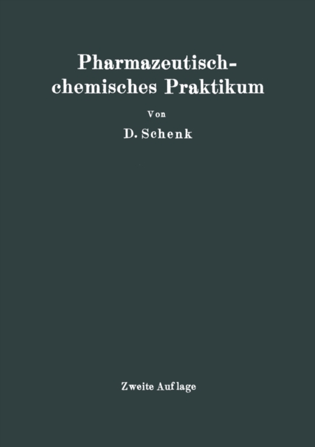 Pharmazeutischchemisches Praktikum