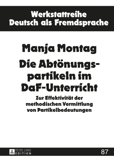 Die Abtoenungspartikeln im DaF-Unterricht