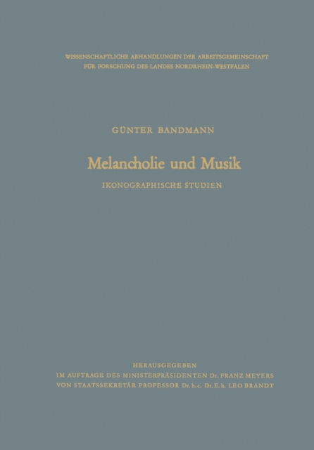 Melancholie und Musik