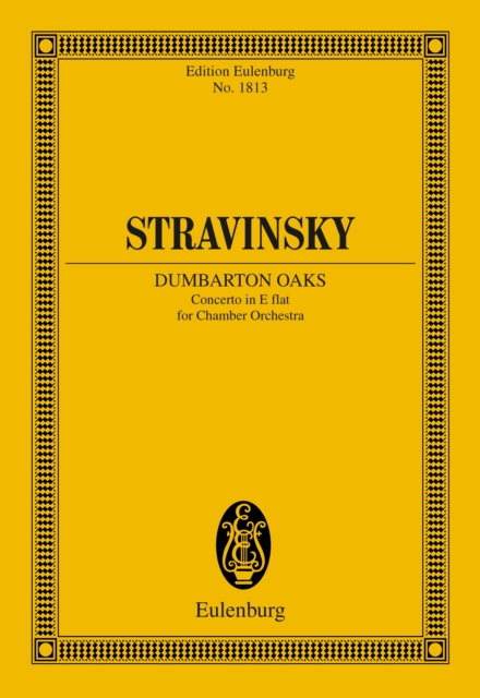 Concerto in Eb "e;Dumbarton Oaks"e;