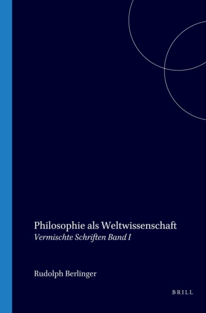 Philosophie als Weltwissenschaft