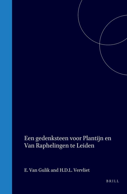 Gedenksteen voor Plantijn en van Raphelingen te Leiden