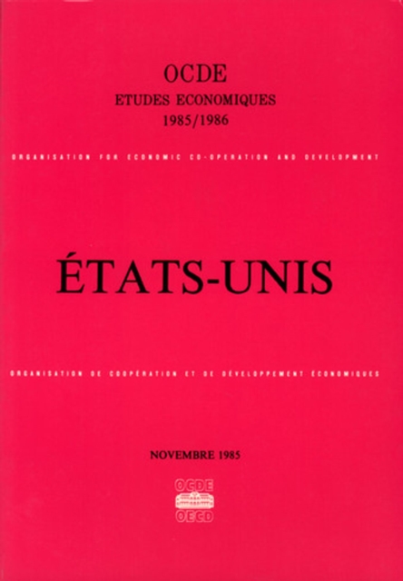 Etudes economiques de l'OCDE : Etats-Unis 1986