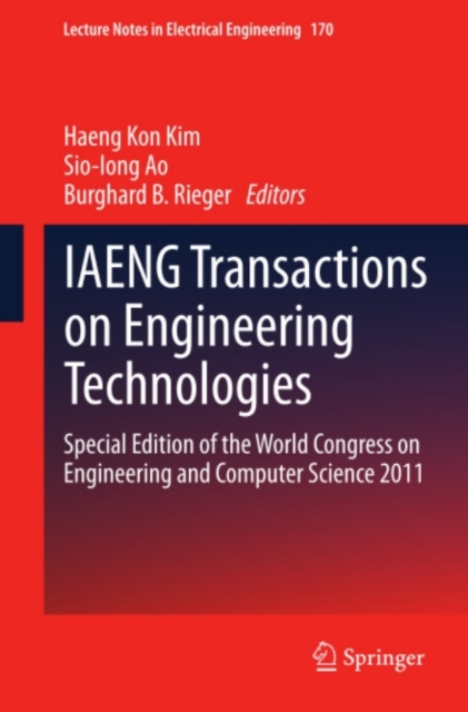 IAENG Transactions on Engineering Technologies
