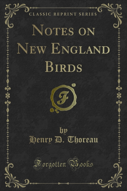 Notes on New England Birds