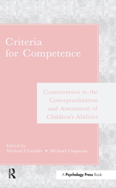 Criteria for Competence