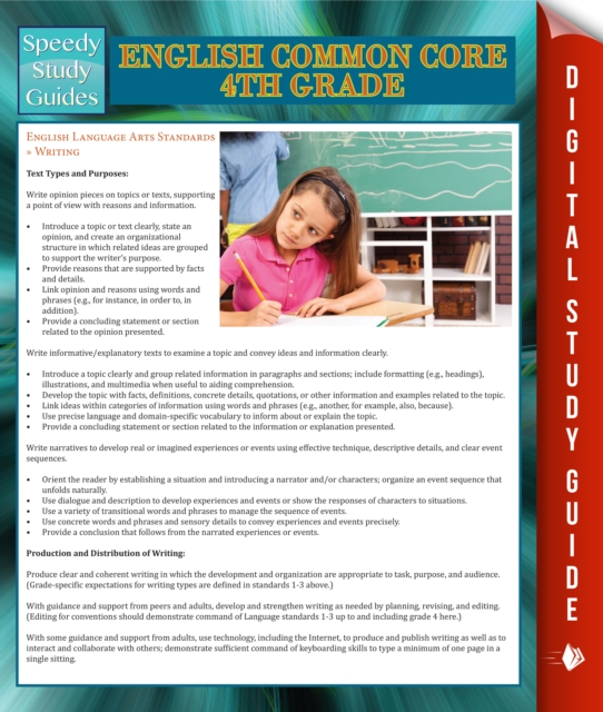 English Common Core 4th Grade (Speedy Study Guide)
