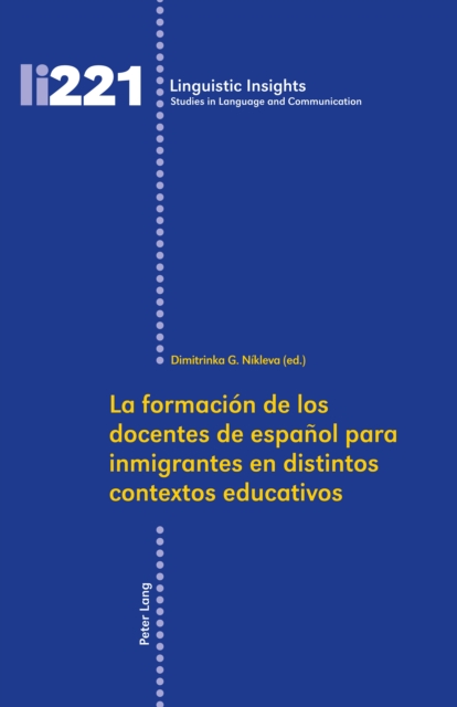 La formación de los docentes de español para inmigrantes en distintos contextos educativos