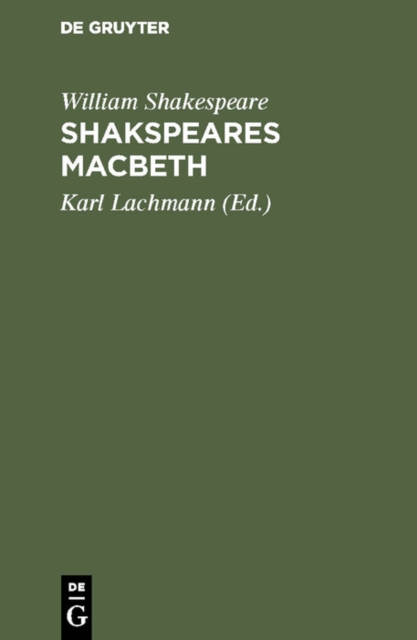 Shakspeare’s Macbeth