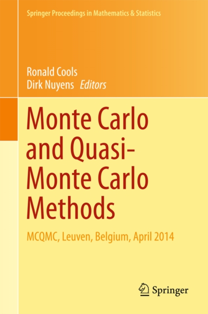 Monte Carlo and Quasi-Monte Carlo Methods