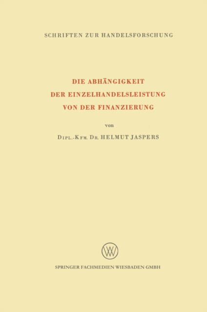 Die Abhängigkeit der Einzelhandelsleistung von der Finanzierung