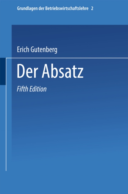 Der Absatz