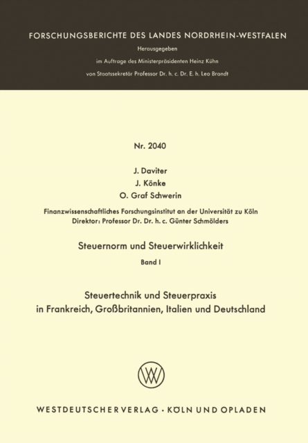 Steuernorm und Steuerwirklichkeit