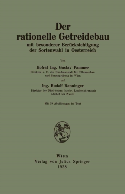 Der rationelle Getreidebau