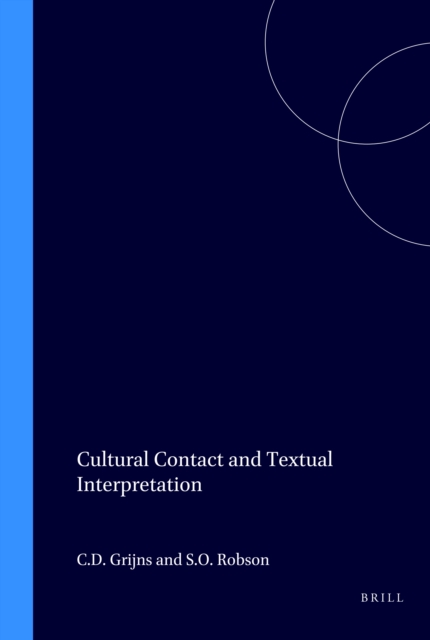 Cultural Contact and Textual Interpretation