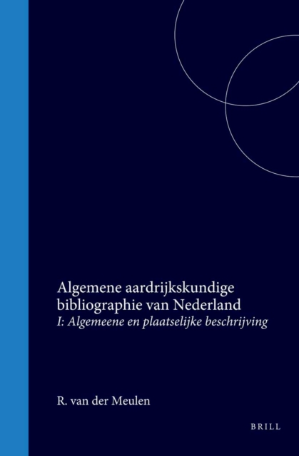 Algemene aardrijkskundige bibliographie van Nederland