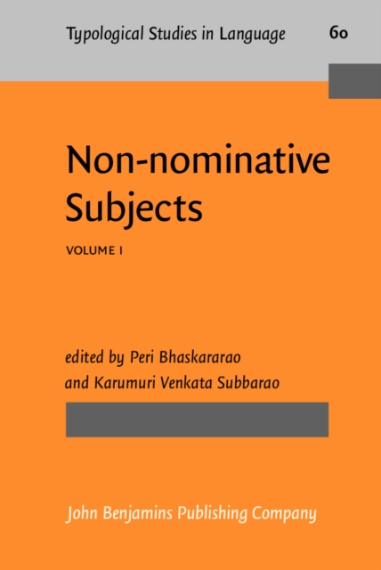Non-nominative Subjects