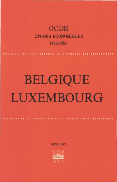 Etudes economiques de l'OCDE : Belgique 1983