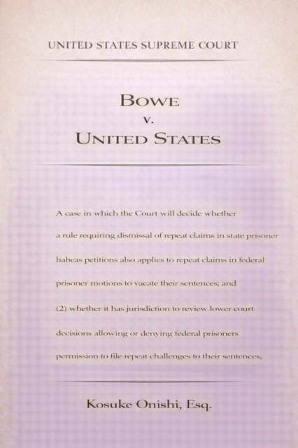 Bowe v. United States