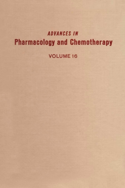 Advances in Pharmacology and Chemotherapy