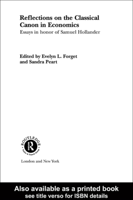 Reflections on the Classical Canon in Economics
