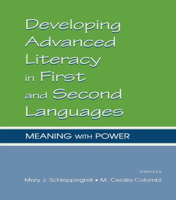 Developing Advanced Literacy in First and Second Languages