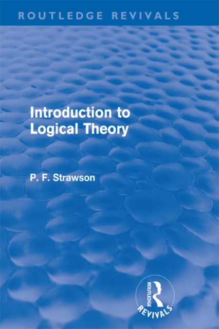 Introduction to Logical Theory