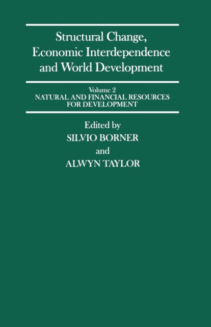 Structural Change, Economic Interdependence and World Development