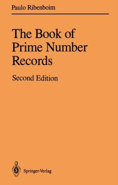Book of Prime Number Records