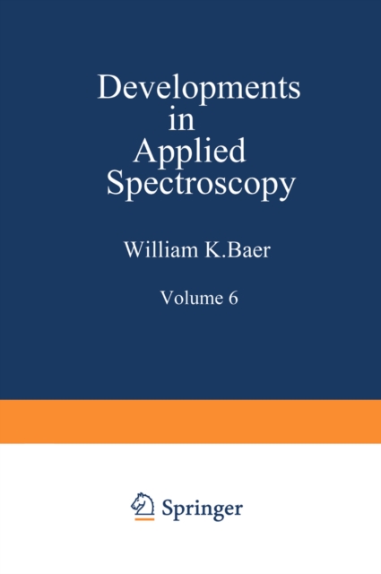 Developments in Applied Spectroscopy
